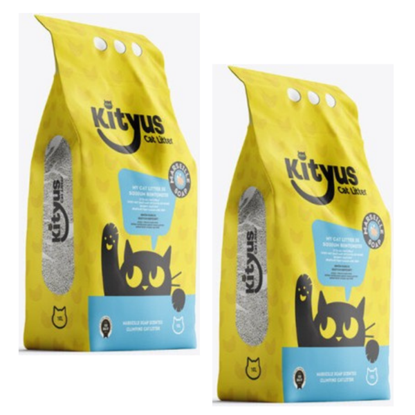 Kityus Marsilya Sabunu Kokulu Kedi Kumu 10 L x 2 Adet - Image 1