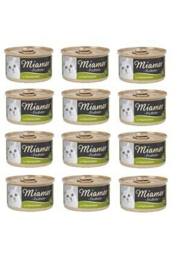 Miamor Kıyılmış Kedi Konserve Tavşanlı 85 Gr. X 12 Adet - Image 1