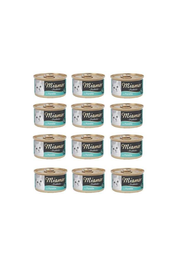 Miamor Kedi Alabalıklı Kedi Konserve 85 Gr (12 Adet) - Image 1