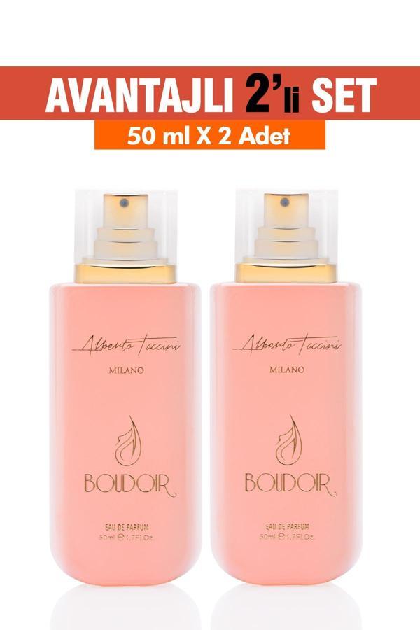 2'Li Set Alberto Taccini Boudoir Women Perfume 50 ml - Image 1