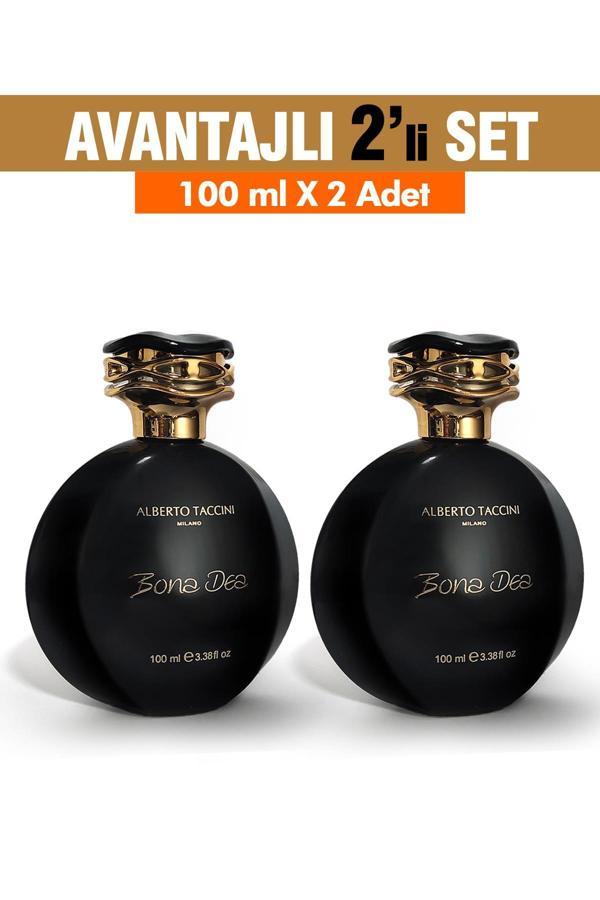 2'Li Set Alberto Taccini 2'Li  Bona Dea Kadın Parfümü - 100 ml - Image 1