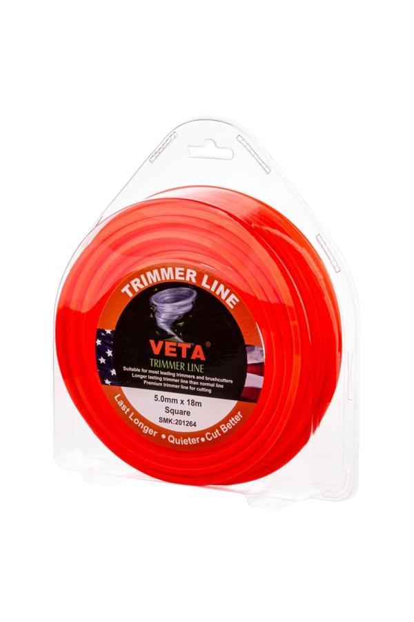 Veta Misina Misine Pro 5.0mm 18m Turuncu 4 Köşe - Image 1