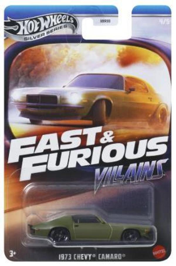 Hot Wheels Fast & furious Villains 1973 Chevy Camaro JBY37 - Image 1