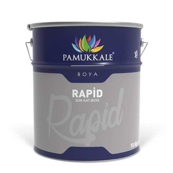 Pamukkale 1472 Rapid Endüstriyel Boya 30-40 Gloss 15 Kg Gri Ral 7047 - Image 1