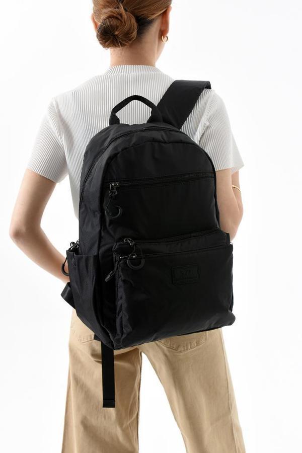 Unisex Sırt Çantası Paraşüt Kumaş Hafif Çok Cepli Yağmur İtici Kumaş 40*28 Cm 571 Collection - Image 1
