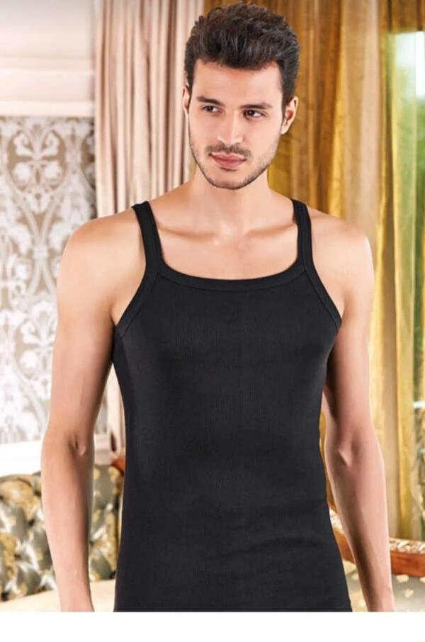 BERRAK 1044 ERKEK KAŞKORSE ASKILI ATLET 12 ADET - Image 1