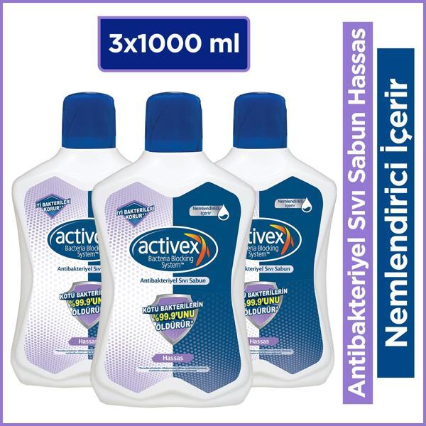 Activex Sıvı Sabun Hassas 3x1 LT - Image 1