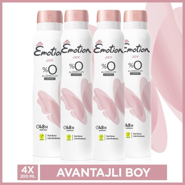 Emotion Joy Kadın Deodorant 4x200 Ml - Image 1