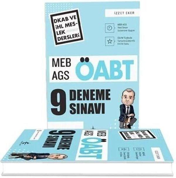 ÖABT MEB AGS Din Kültürü ve Ahlak Bilgisi Öğretmenliği 9 Deneme Çözümlü Eker Test - Eker Test Yayınları - Image 1