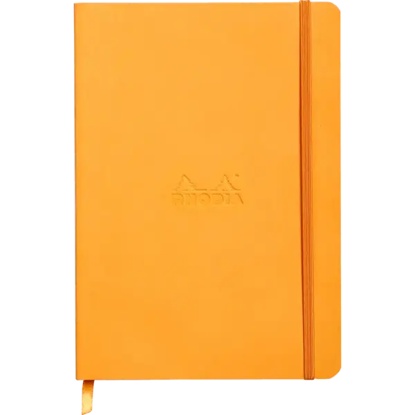 Rhodia Webnotebook A5 80yp Çizgili Yumuşak Kapak Ciltli Not Defteri Turuncu / 117415 - Image 1