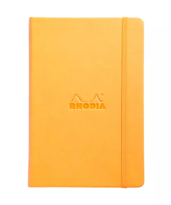 Rhodia Webnotebook A5 96yp Çizgili Sert Kapak Ciltli Not Defteri Turuncu / 118608 - Image 1