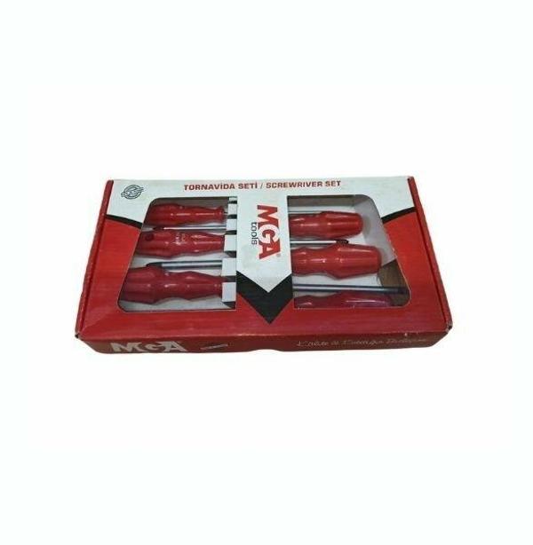 Mga 5 Parça Düz Tornavida Takım - Image 1