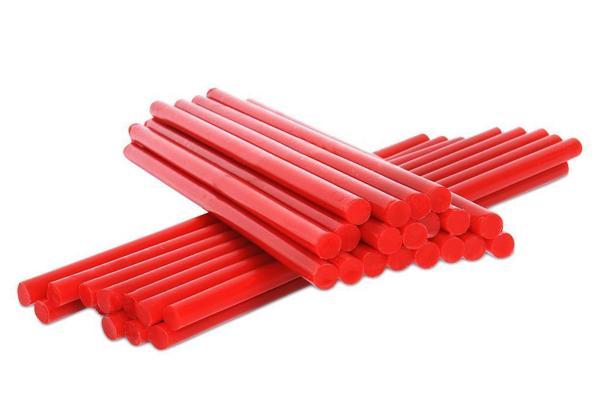 Mum Silikon 12mm Kalın Kırmızı (Paket:4) (120 gr) - Image 1