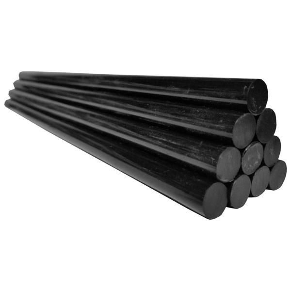 Mum Silikon 12mm Kalın Siyah (Paket:4) (120 gr) - Image 1