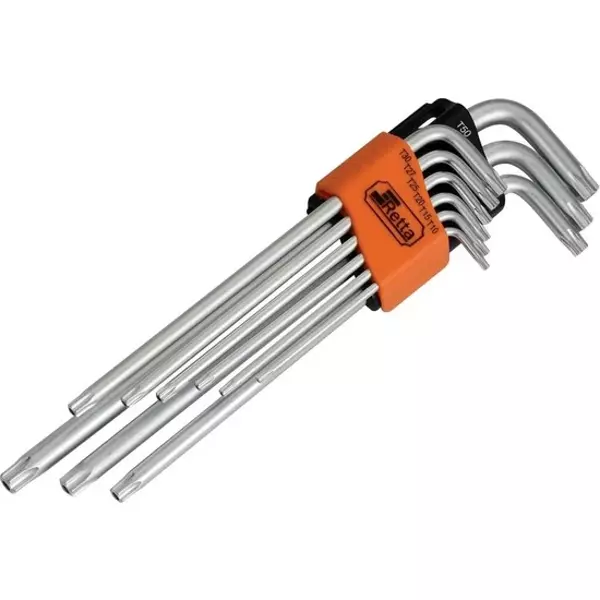 Retta 9 Parça Delikli L Torx Allen Anahtar Takımı Uzun - Image 1