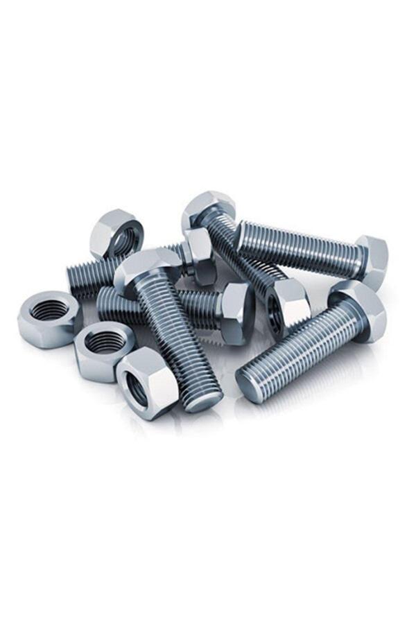 Emirhan Nalbur Somunlu Civata / Civata 10 X 30 Mm. Somunları Ile Birlikte/ 17 Nu. Anahtara Göre ( 25 Adet ) - Image 1