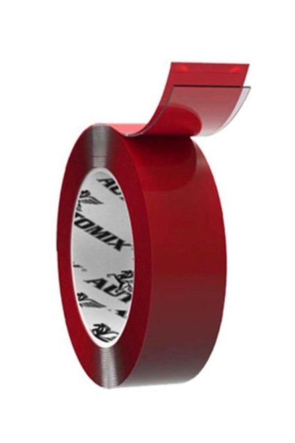 Universal Tablo Çerçeve Için Yapıştırma Silikonlu Çift Taraflı Bant Şeffaf 18 Mm X 2 M. - Image 1