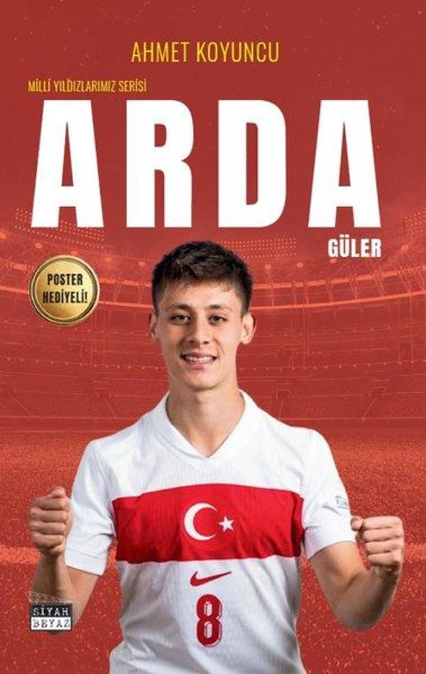 Arda Güler - Milli Yıldızlarımız Serisi - Poster Hediyeli! - Siyah Beyaz - Image 1