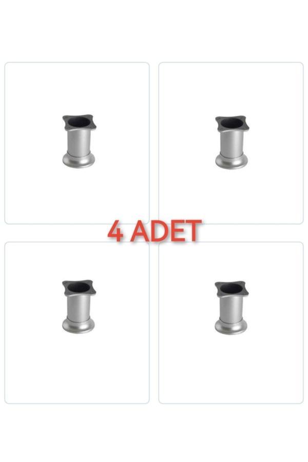 Emirhan Nalbur Panda Baza Ayağı Saten Renkli Plastik 10 Cm ( 4 Adet ) - Image 1