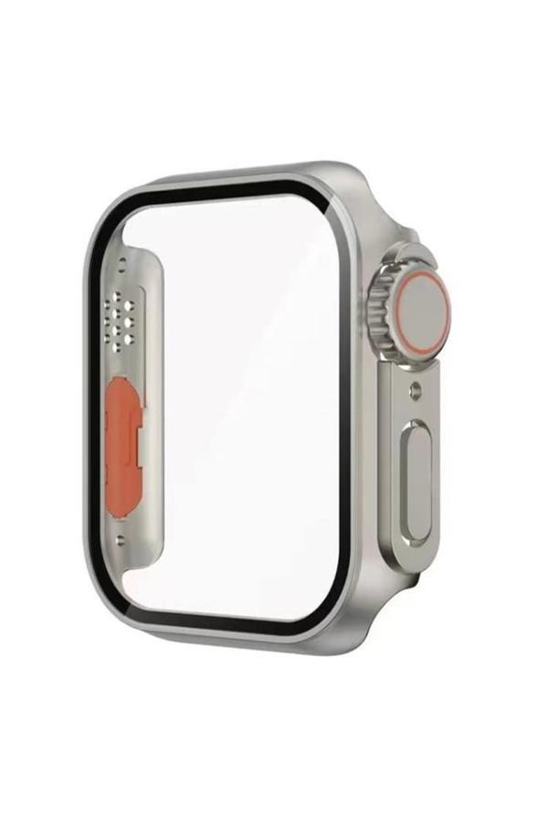 Apple Watch 44mm - Watch Ultra 49mm Kasa Dönüştürücü ve Ekran Koruyucu Watch Gard 27 - Image 1