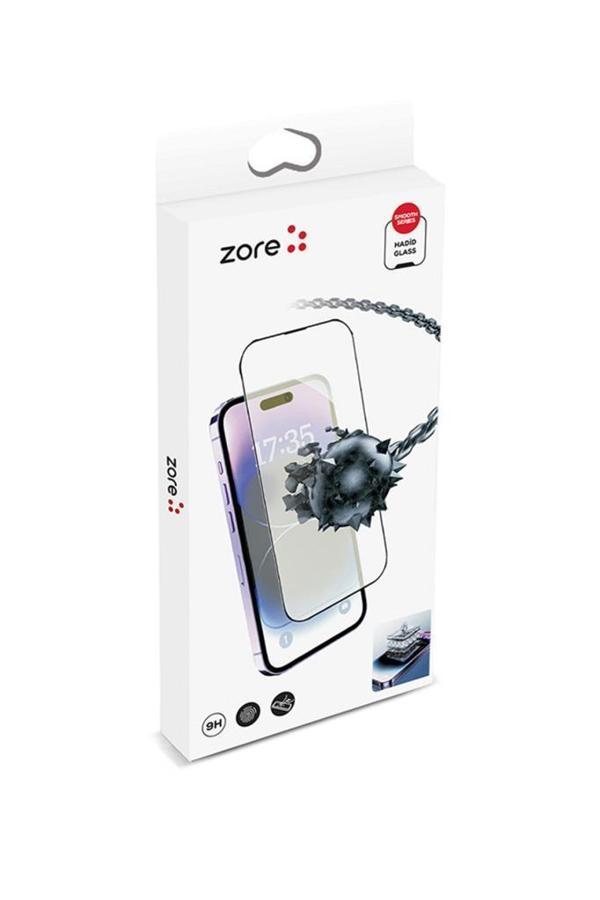 Apple iPhone 13 Pro Max Kolay Uygulama Aparatlı Hadid Glass Cam Ekran Koruyucu - Image 1