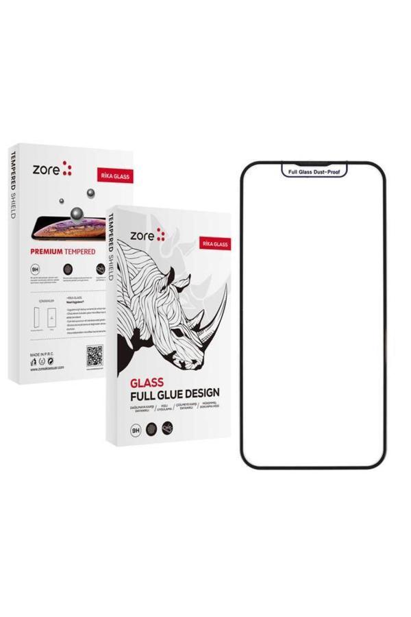 iPhone 15 Plus Premium Ekstra Korumalı Tam Kaplayan Cam Ekran Koruyucu - Image 1