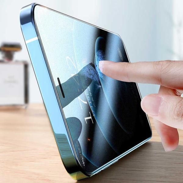 iPhone 15 Pro Premium Privacy Ekstra Korumalı Tam Kaplayan Cam Ekran Koruyucu - Image 1