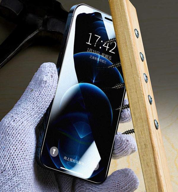 iPhone 15 Pro Max Premium Privacy Ekstra Korumalı Tam Kaplayan Cam Ekran Koruyucu - Image 1