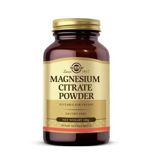 Solgar Magnesium Citrate Powder Toz 108 GR - Image 1