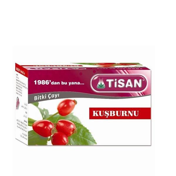 Tisan Bitki Çayı - Kuşburnu Çayı 20 Poşet - Image 1