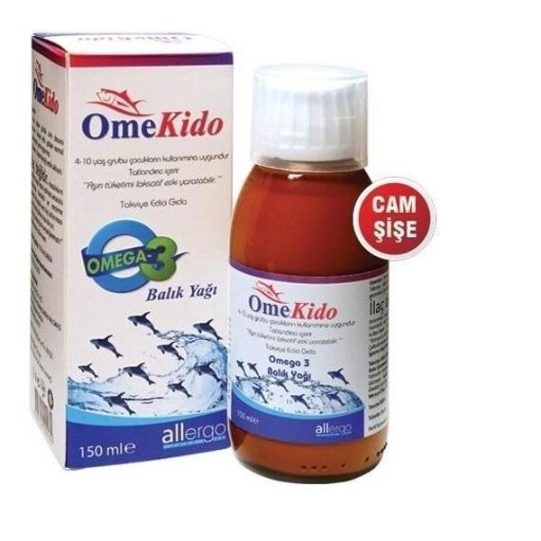Omekido Balık Yağı Şurubu 150 Ml Portakal Aromalı - Image 1