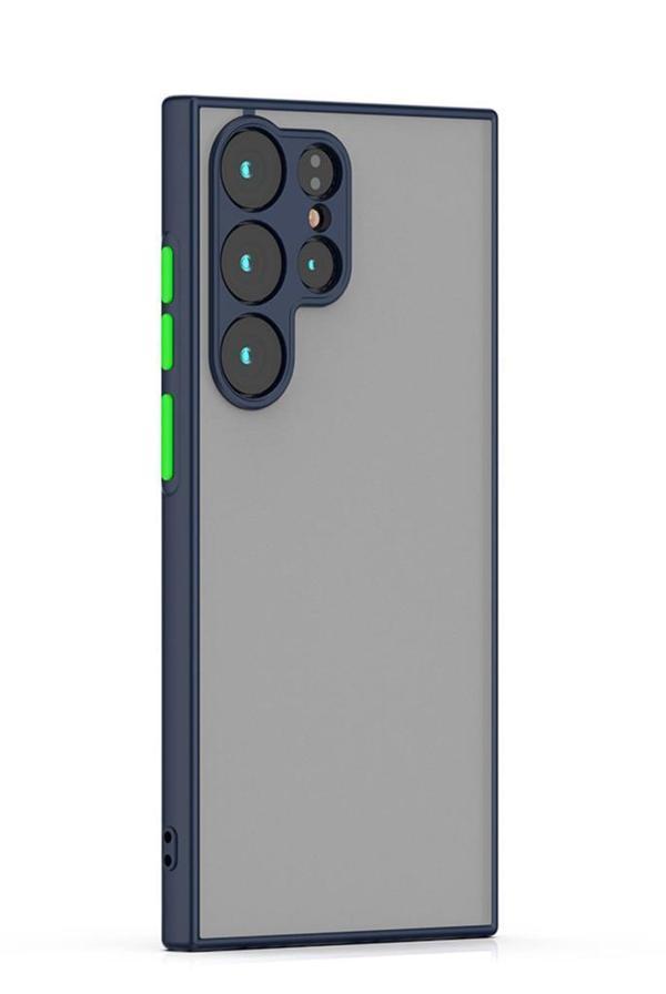 Galaxy S23 Ultra Kılıf Mat Yüzey Kamera Korumalı Silikon - Image 1