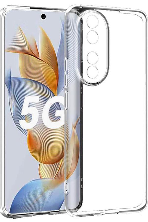 Honor 90 Kılıf İnce ve Esnek Şeffaf Süper Silikon - Image 1
