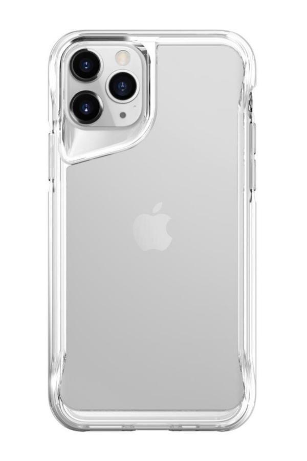 Apple iPhone 11 Pro Max Kılıf Kamera Çıkıntılı Lüx Şeffaf Silikon - Image 1