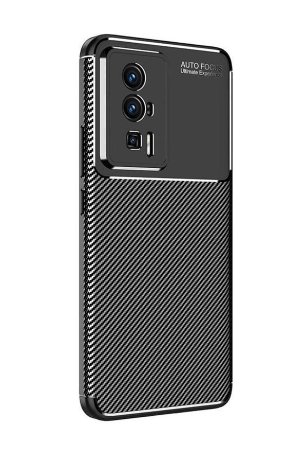Xiaomi Poco F5 Pro Kılıf Elde Kaymayan Kamera Korumalı Silikon - Image 1