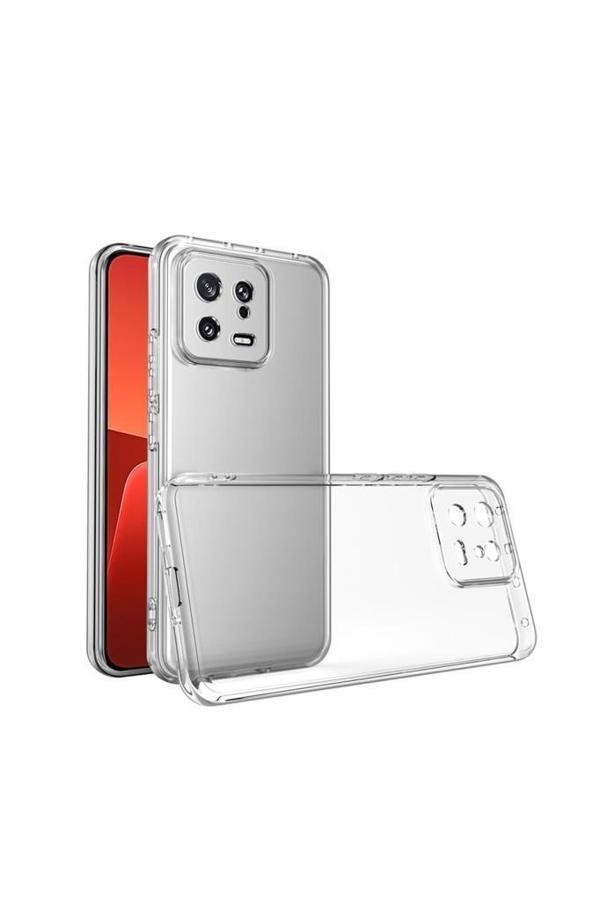 Xiaomi Mi 13 Pro Kılıf İnce ve Esnek Şeffaf Süper Silikon - Image 1