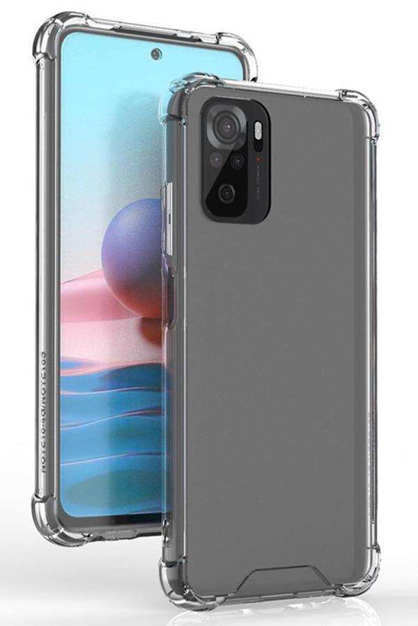 Xiaomi Redmi Note 10S Kılıf Köşeleri Airbagli Kamera Korumalı Silikon - Image 1
