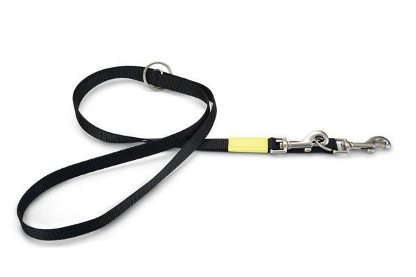 Beeztees Köpek Gezdirme Kayışı, Siyah, 200cm, 20mm - Image 1