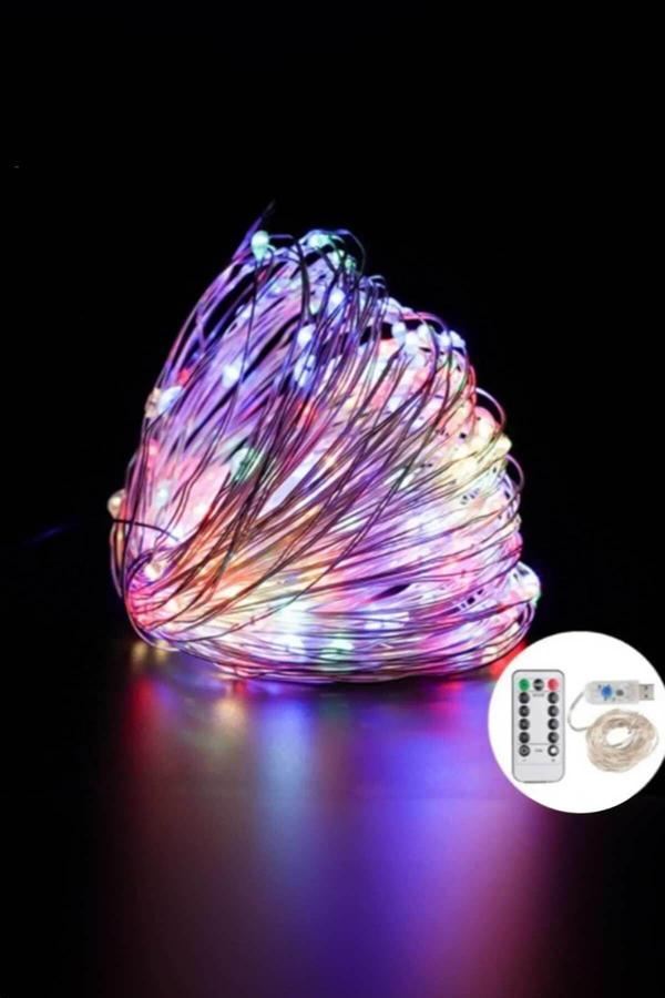 10 metre USB Kumandalı Peri Led 8 Animasyonlu RBG KG-3 - Image 1