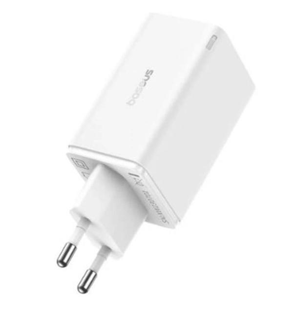BASEUS P10162701213-00 GAN 6 Pro 2C+2U 65W Şarj Cihazı Beyaz - Image 1
