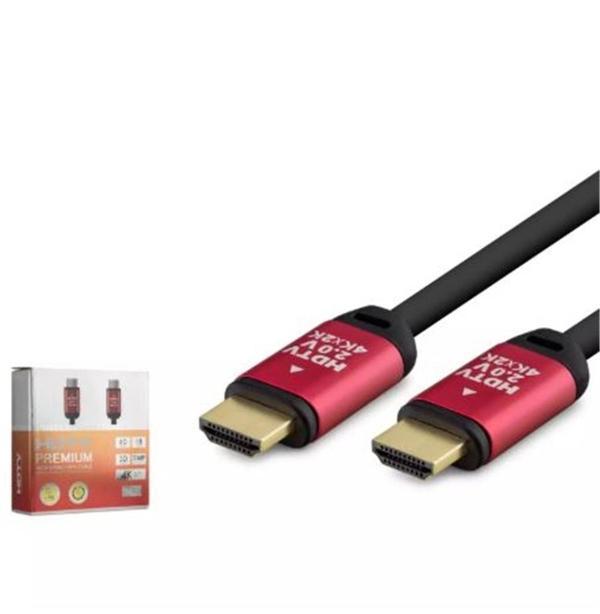 HADRON HDX2041 HDMI KABLO PVC 4K OD8.0 30M SİYAH - Image 1