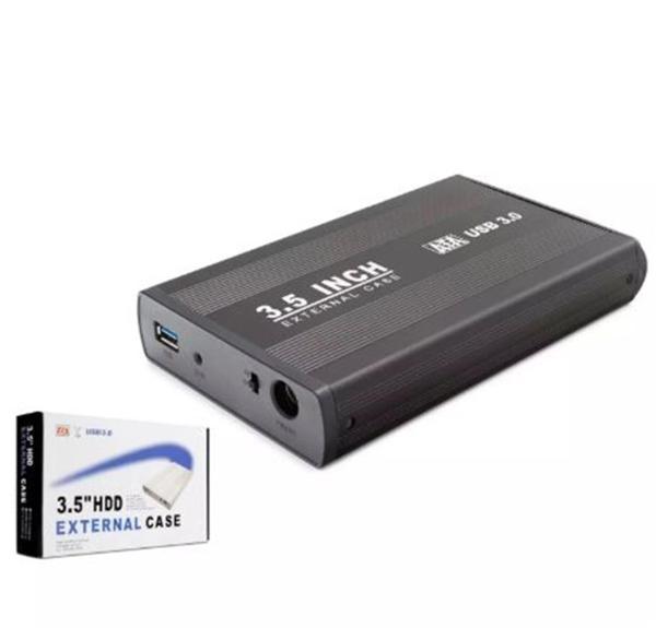 HADRON HDX1756 HDD KUTU USB3.0 METAL SATA 3.5" SİYAH - Image 1