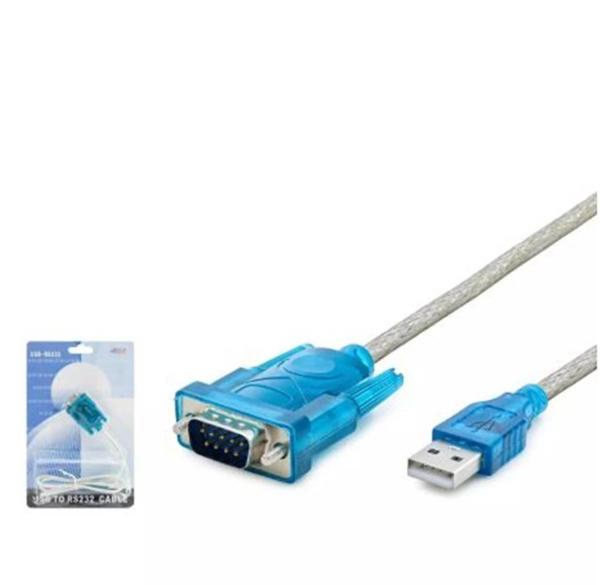 HADRON HDX7512 USB TO RS232 KABLO 84CM SILVER - Image 1