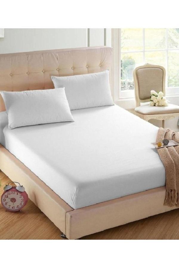 Mer-Tim Ezberbozan Ev Tekstili Mer-Tim Tek Kişilik Ara Ölçü Penye Lastikli Çarşaf 120X200 - Image 1