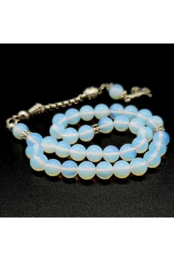 Opal Doğal Taş Tesbih Orijinal - Image 1