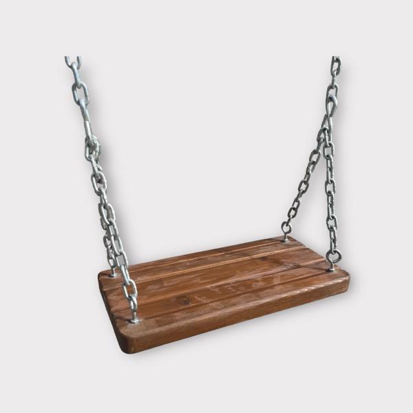 Ahşap Salıncak Oturağı Zincirli - Image 1