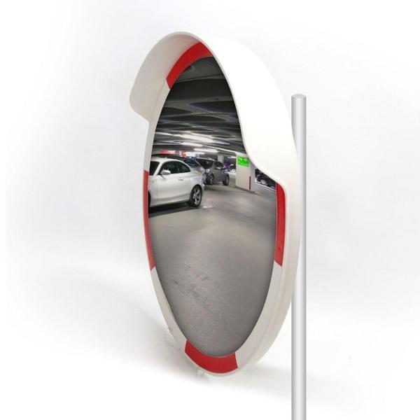 Trafik Güvenlik Aynası 80 cm + 2 m Direk Seti - Image 1