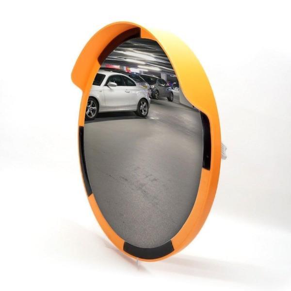 Otopark ve Yol Güvenliği İçin 80 cm Ayna / Flanşlı 2.5 m Direk Seti - Image 1