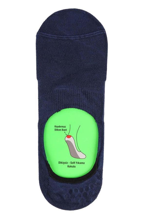Jiber Erkek Bambu Babet Çorap 7001- 12 Adet - Image 1