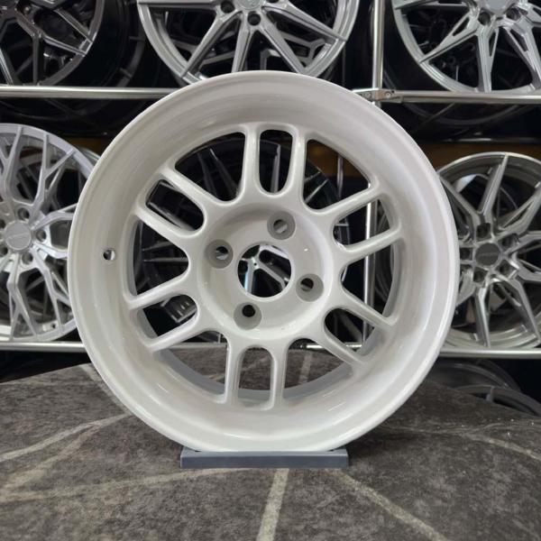 14 inç 4x100 Enkei Beyaz Jant Modeli (4 Adet) - Image 1